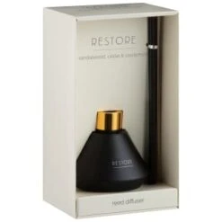 B&M Spa Reed Diffuser 100ml - Restore -Household Items Shop 395419 100ml spa reed diffuser resstore