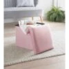 B&M Square Storage Cube - Pink -Household Items Shop 395864 square cube pink