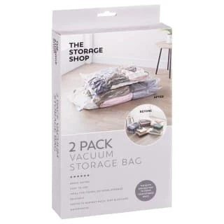 B&M Vacuum Storage Bag 2pk 3 B&M Vacuum Storage Bag 2pk