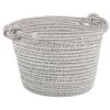 B&M Cara Rope Basket With Handle - Mono 1 B&M Cara Rope Basket With Handle - Mono -Household Items Shop 395882 cara rope basket mono