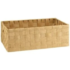 B&M Caen Set Of 3 Paper Rope Baskets - Natural -Household Items Shop 395883 caen set of 3 paper rope baskets natural 3