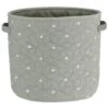 B&M Heart Fabric Basket - Grey -Household Items Shop 395901 grey heart basket