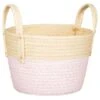 B&M Wicker Basket - Pink 1 B&M Wicker Basket - Pink -Household Items Shop 395906 wicker basket pink
