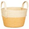 B&M Wicker Basket - Ochre 2 B&M Wicker Basket - Ochre -Household Items Shop 395908 wicker basket ochre