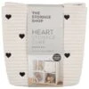 B&M Heart Shaped Storage Cube 2 B&M Heart Shaped Storage Cube -Household Items Shop 395923 heart shaped storage cube 2