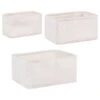 B&M Set Of 3 Boucle Baskets -Household Items Shop 395962 3pk boucle backets