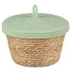 B&M Kendall Basket With Lid - Green 2 B&M Kendall Basket With Lid - Green -Household Items Shop 395975 kendall basket with lid green 2