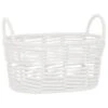 B&M Rope Basket - White -Household Items Shop 395979 rope basket white