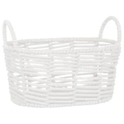 B&M Rope Basket - White