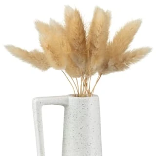 B&M Bunny Tails In Handled Vase 4 B&M Bunny Tails In Handled Vase - Image 2