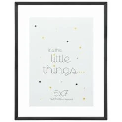 B&M Glass & Metal Photo Frame 5x7" 5 B&M Glass & Metal Photo Frame 5x7" -Household Items Shop 396346 glass and metal frame 5x7 2