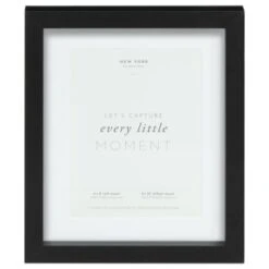 B&M New York Box Photo Frame - 6 X 8" - Black -Household Items Shop 396443 new york box frame 8x10 black