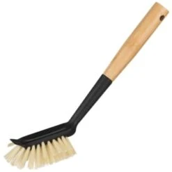 B&M Bamboo Dish Brushes 2pk -Household Items Shop 397041 2pk bamboo dishbrushes 3